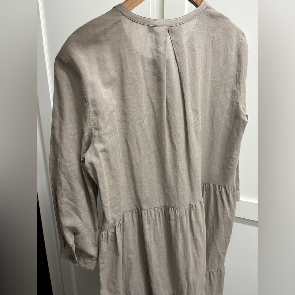 Jenni Kayne James Dress size small Willow Linen Lightweight midi (no slip) - Picture 7 of 7